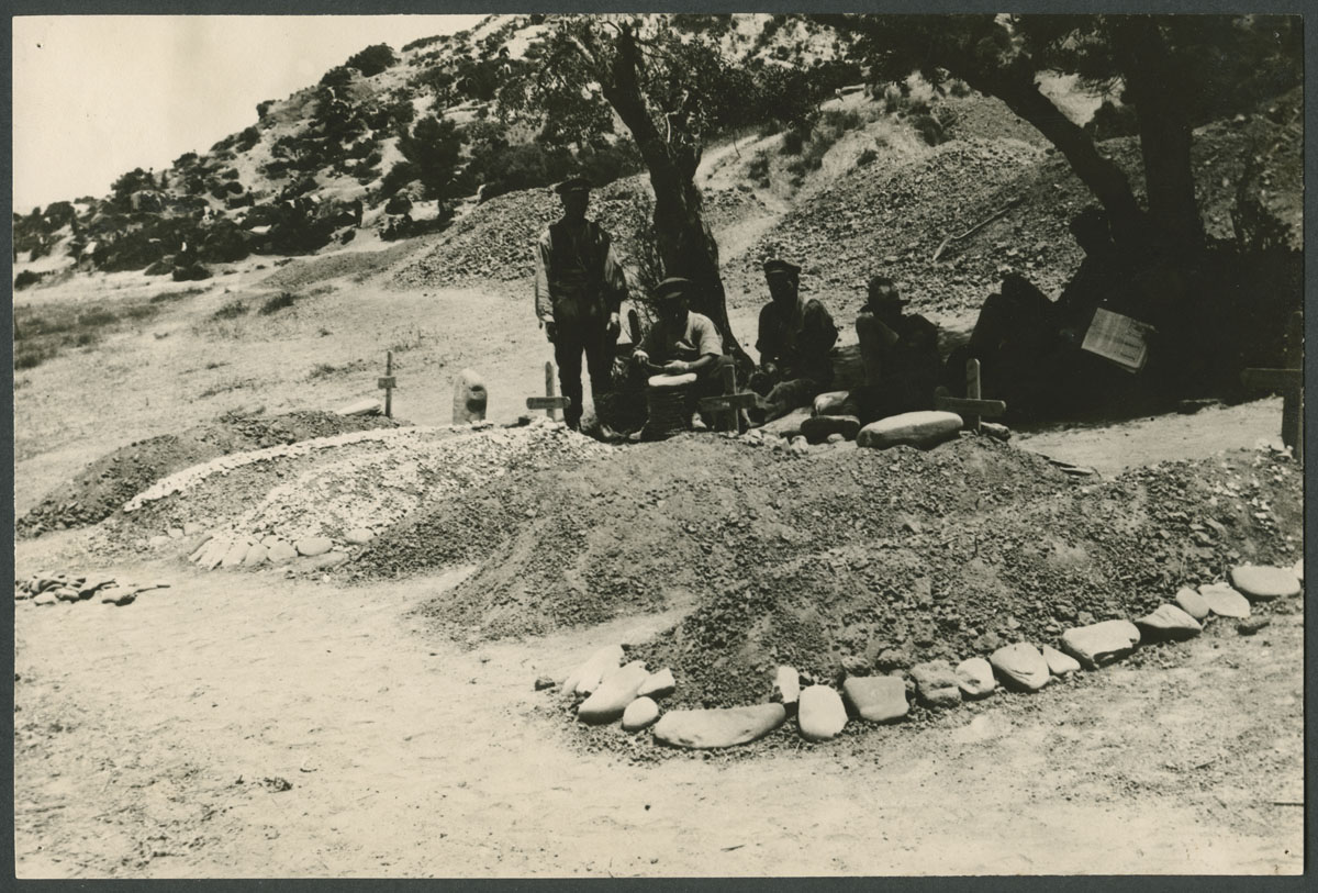 No. 2 Outpost after August offensive 1915 No. 2 Outpost after August offensive 1915